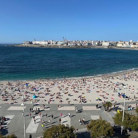 Piso Con Vistas A La Playa De Riazor Apartment A Coruña Exterior foto