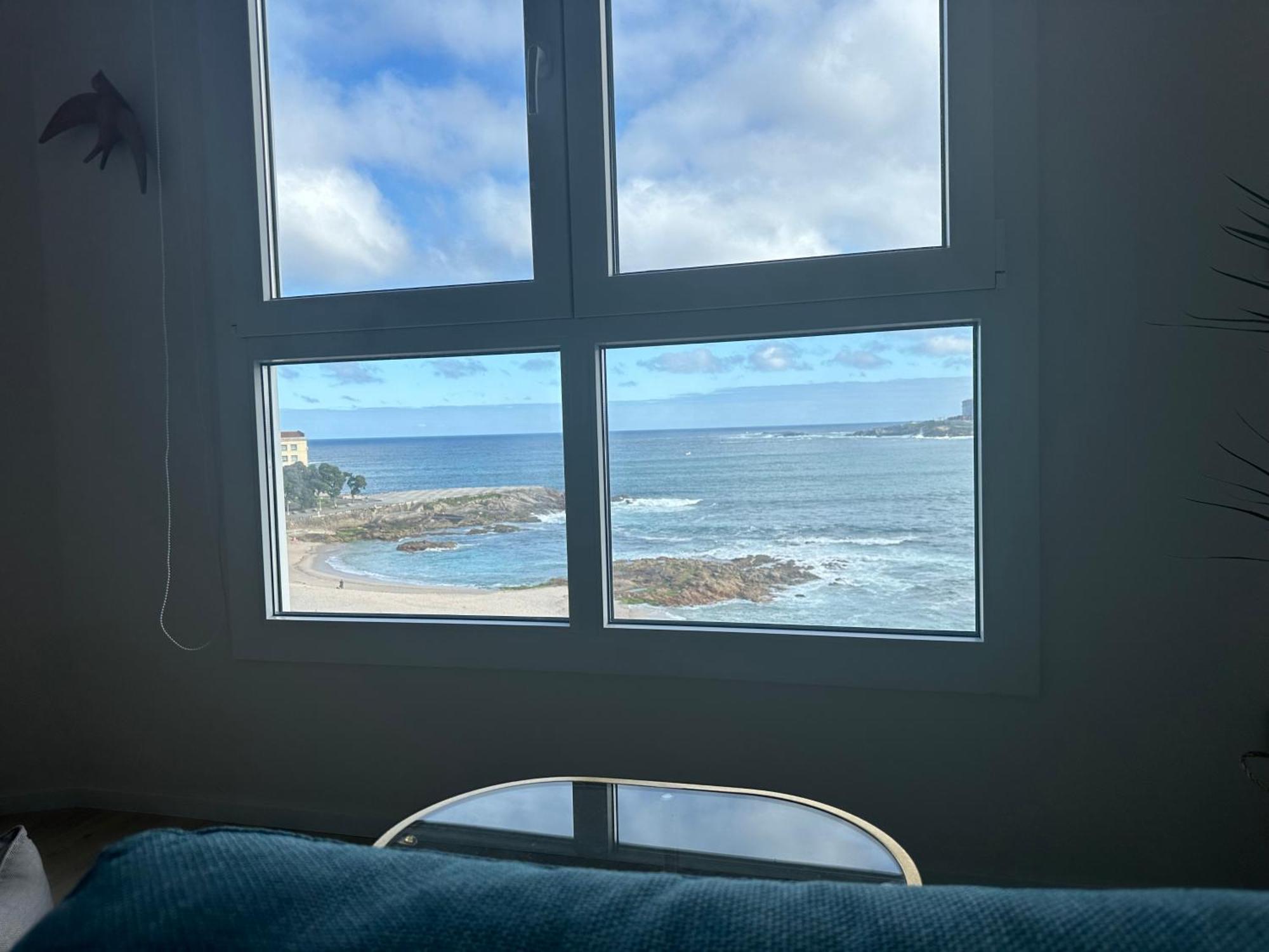 Piso Con Vistas A La Playa De Riazor Apartment A Coruña Exterior foto