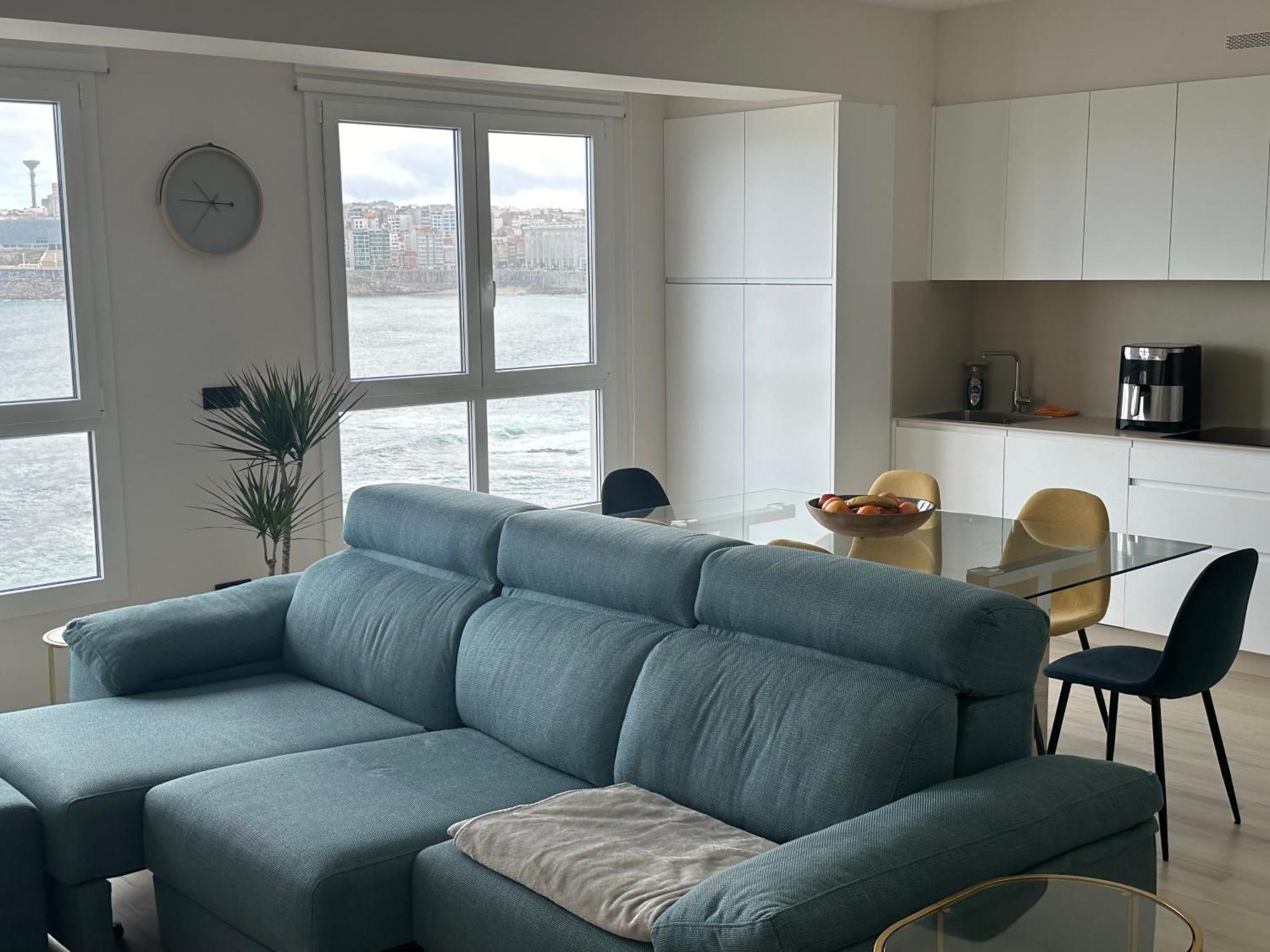 Piso Con Vistas A La Playa De Riazor Apartment A Coruña Exterior foto